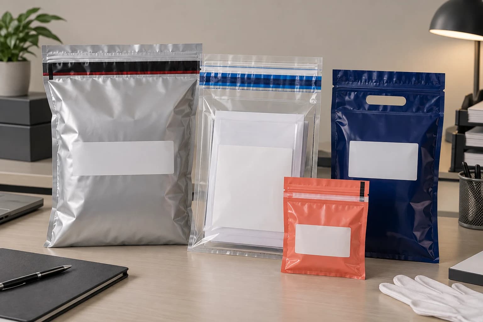 Tamper-evident and controlled-use security bags